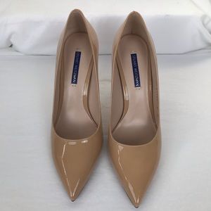 Stuart Weitzman
Leigh 95mm Patent Leather Pumps